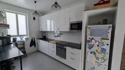 Cuisine ou kitchenette dans l'établissement Maison au Jardin des Plantes