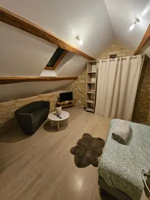 Salle de bains dans l'établissement Cœur de Villers
