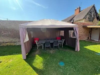 Jardin de l'établissement Gîte de Daniel