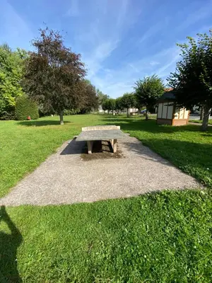 Jardin de l'établissement Grandes Molaises