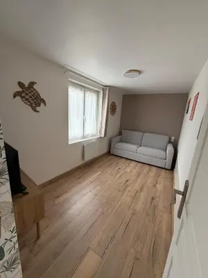 Coin salon dans l'établissement Gite 2 au coeur de la nature
