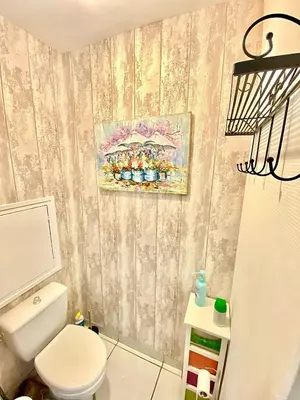 Salle de bains dans l'établissement Grand duplex, Centre, Parking, 4 ch, Lingerie - 7 pers