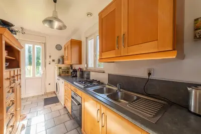 Cuisine ou kitchenette dans l'établissement La Case Départ - Plage à 2.5 km
