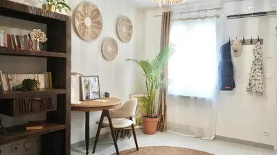 Plan de l'établissement Maison La Palmeraie - Jardin au calme, gare à 5 min