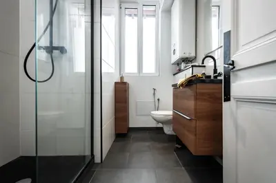 Salle de bains dans l'établissement T2 completely renovated - Downtown Rouen