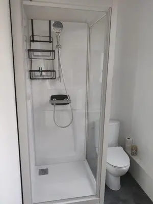 Salle de bains dans l'établissement Studio Cosy