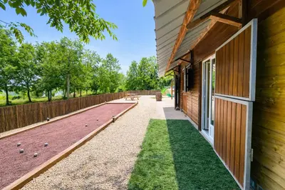 Plan de l'établissement Le chalet au bord de seine