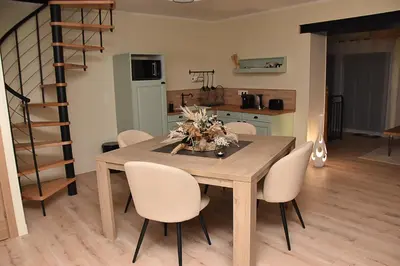 Cuisine ou kitchenette dans l'établissement La Luxure- Loveroom