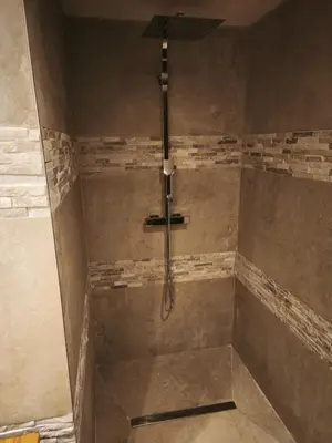 Salle de bains dans l'établissement B&B Spa 60