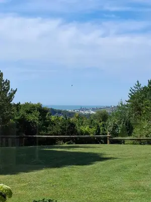Paysage naturel près de la maison de vacances