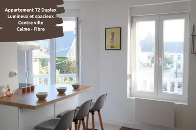 Plan de l'établissement Le Nid de la Baie - Confort - Calme - Centre
