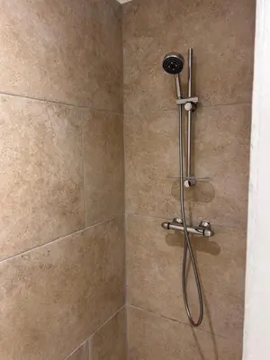 Salle de bains dans l'établissement le relais des étangs