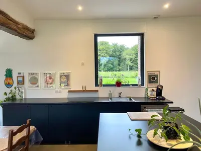 Cuisine ou kitchenette dans l'établissement Prestige House & Spa