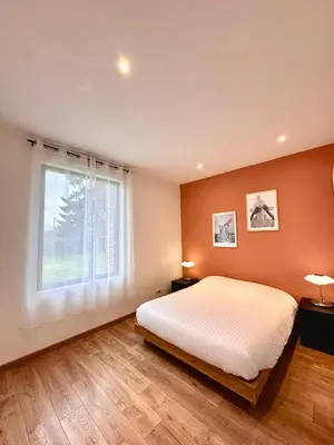 Un ou plusieurs lits dans un hébergement de l'établissement Prestige House & Spa