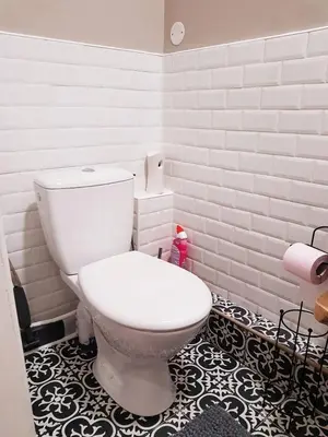 Salle de bains dans l'établissement MSK Cosy Beau Studio Persan Chambly Roissy CDG