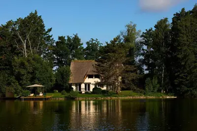 Paysage naturel près de la maison de vacances