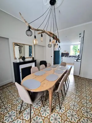 Cuisine ou kitchenette dans l'établissement Le Secret des Cordelières - Normandy Home with garden