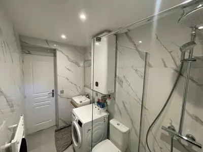 Salle de bains dans l'établissement Pavillion Peuple de l'Herbe