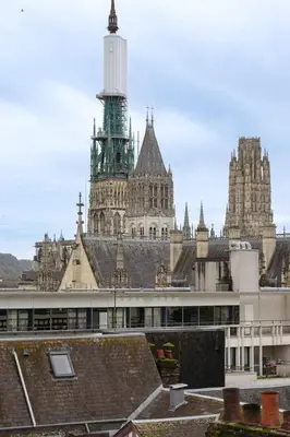Plan de l'établissement Le Studio Monet joli studio vue Cathédrale !
