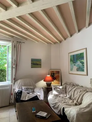 Un ou plusieurs lits dans un hébergement de l'établissement La ferme de Jose