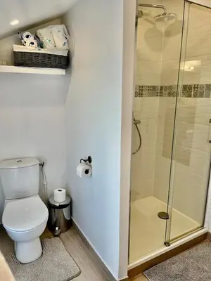Salle de bains dans l'établissement Maison Marie Charme & confort à Rouen centre