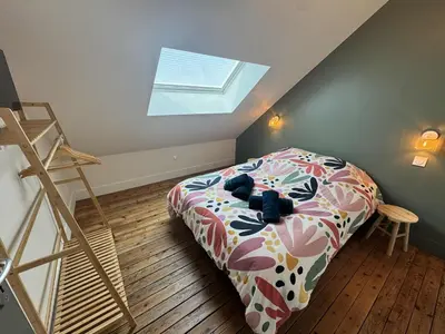 Un ou plusieurs lits dans un hébergement de l'établissement Maison Entre Verre et Mer