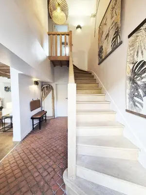 Plan de l'établissement Maison de famille avec jardin, tennis, près du Parc Astérix et golfs