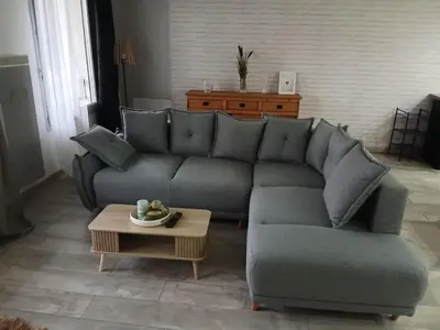 Coin salon dans l'établissement Cosy Jolie T3 - Centre & Parking gratuit