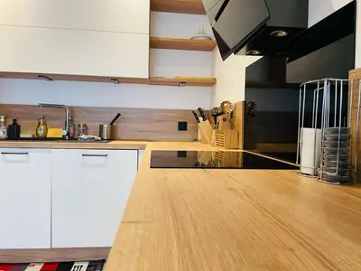 Cuisine ou kitchenette dans l'établissement Maison cosy Jardin des Plantes - 9 voyageurs - 388