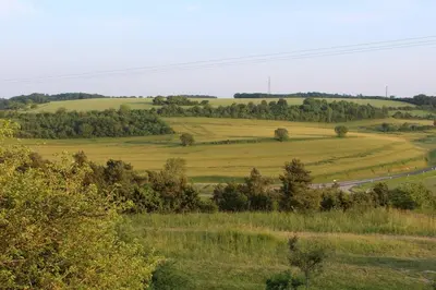 Paysage naturel près de la maison de vacances