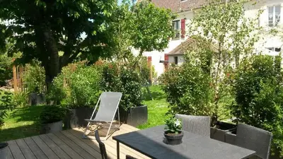 Jardin de l'établissement Les Co Gîte