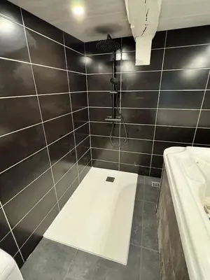 Salle de bains dans l'établissement Pause & Bulles