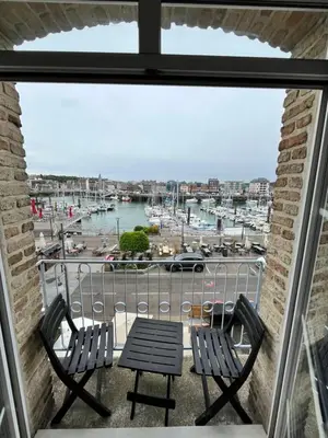 Balcon ou terrasse dans l'établissement Studio idéalement situé