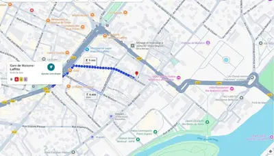 Plan de l'établissement Prieuré Maisons-Laffitte