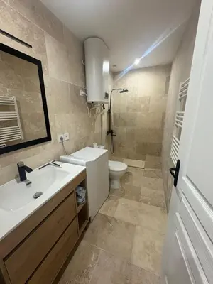 Salle de bains dans l'établissement Le prestige - Charmant T2 neuf avec Terrasse