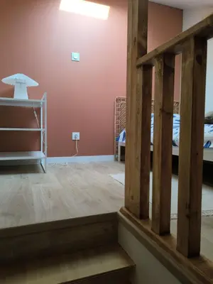 Un ou plusieurs lits dans un hébergement de l'établissement Appartement résidence historique centre de Vernon