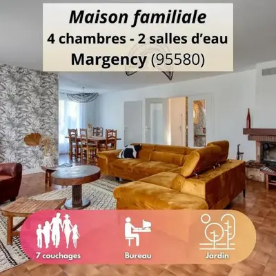 Maison 5 Ch - Familles & Pros - Quartier Premium