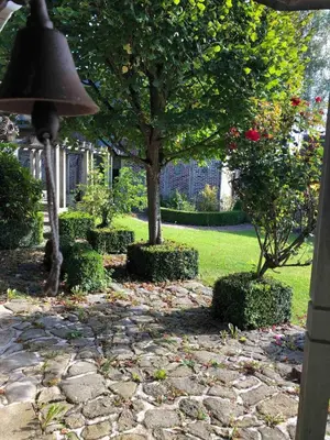 Jardin de l'établissement Maison de charme en Normandie