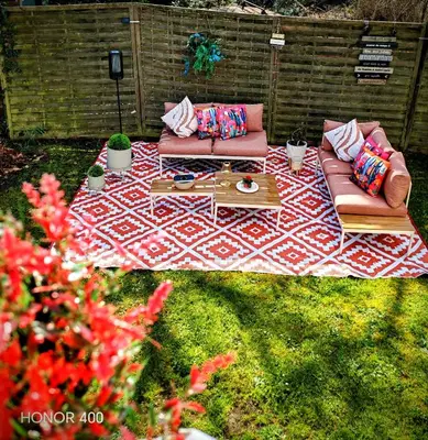 Jardin de l'établissement La Cachette Maison 6 personnes 3 chambres avec jardin