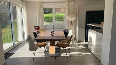 Plan de l'établissement Rivéa Bizy - Villa 150m2 - 2ou5 CH - 2 SDB - Parking Wifi