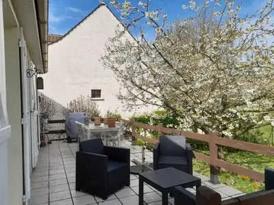 Jardin de l'établissement Chambre Cosy Eaubonne
