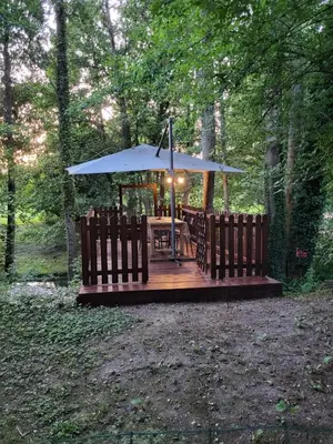 Jardin de l'établissement La Garette