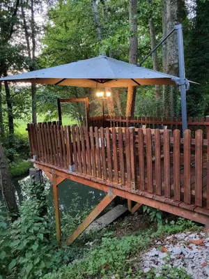 Jardin de l'établissement La Garette