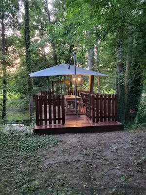 Jardin de l'établissement La Garette