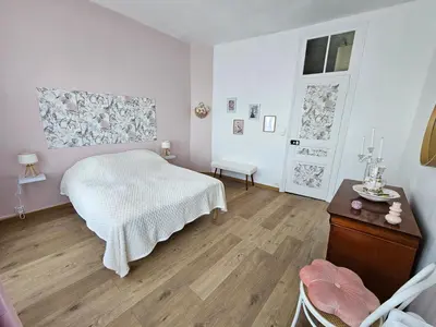 Un ou plusieurs lits dans un hébergement de l'établissement Villa des Souvenirs