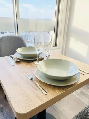 Plan de l'établissement Charmant appartement vue sur Seine - Hyper Centre de Rouen