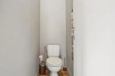 Salle de bains dans l'établissement Le Paladium