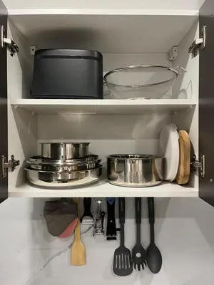 Cuisine ou kitchenette dans l'établissement Appartement rénové à neuf Centre Gare Gisors lestroishorizons