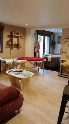 Coin salon dans l'établissement LEspérance