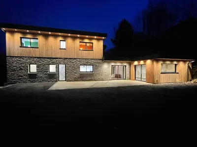 Bâtiment de la maison de vacances